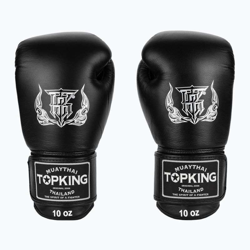 Bokso pirštinės Top King Muay Thai Ultimate black