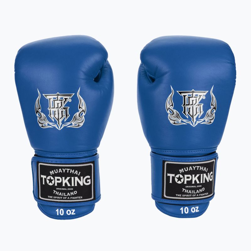 Bokso pirštinės Top King Muay Thai Ultimate blue