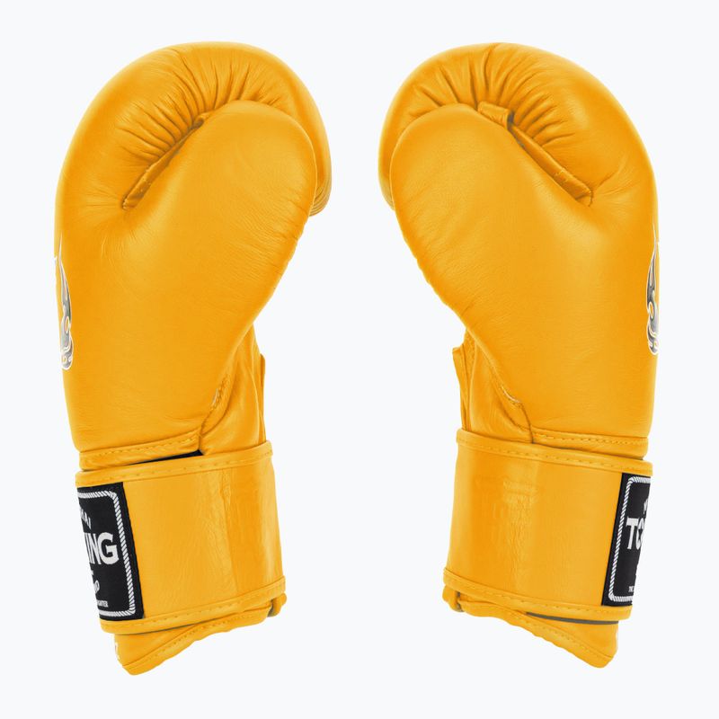 Bokso pirštinės Top King Muay Thai Ultimate yellow 3