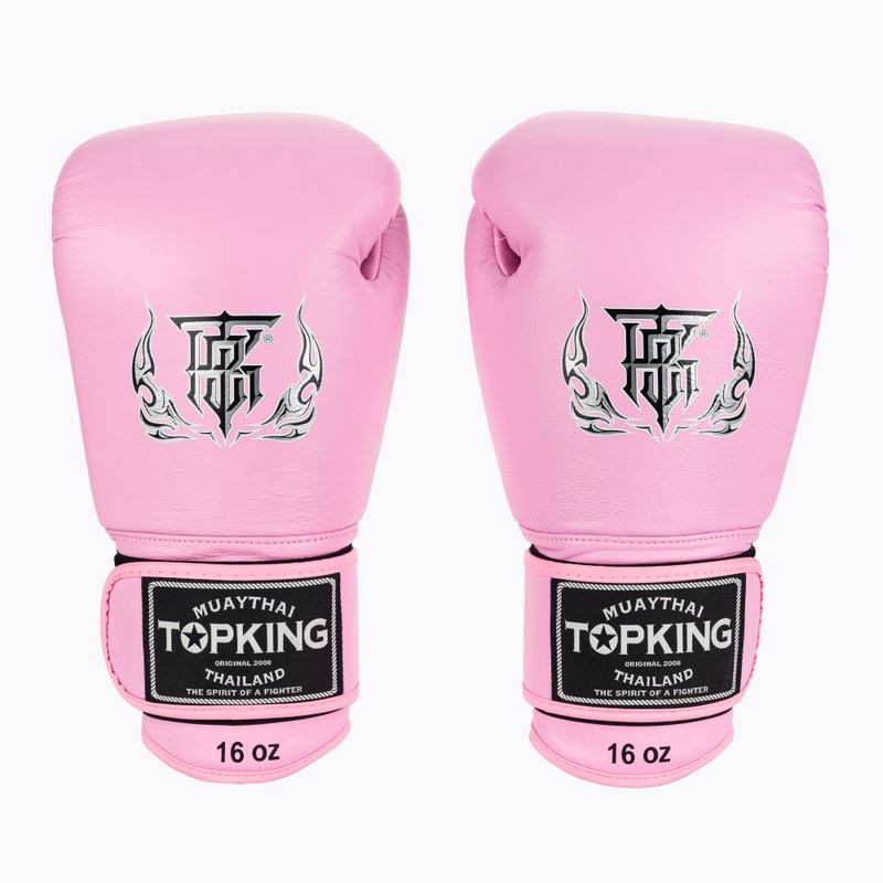 Bokso pirštinės Top King Muay Thai Ultimate pink