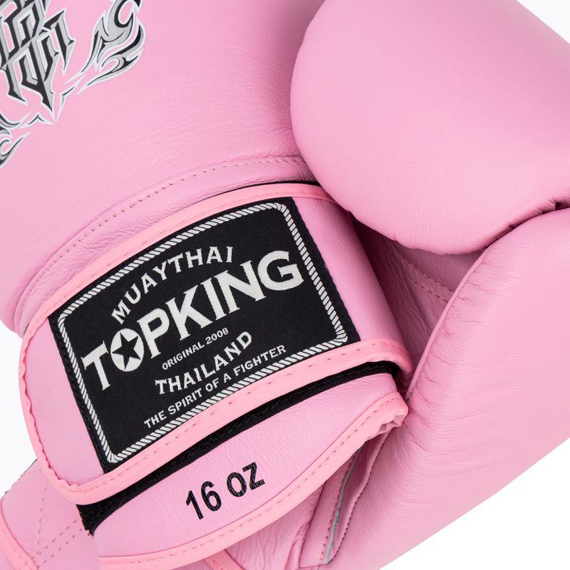 Bokso pirštinės Top King Muay Thai Ultimate pink 4