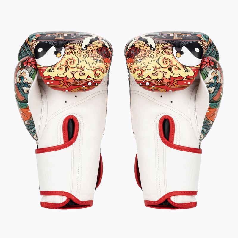 Bokso pirštinės Top King Boxing Culture white/red TKBGCT-1C1 2