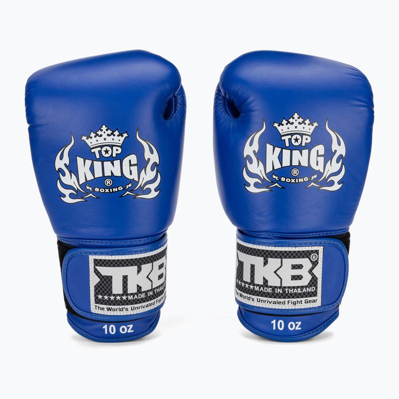 Bokso pirštinės Top King Muay Thai Ultimate Air blue