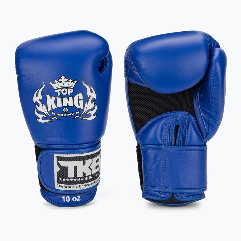 Bokso pirštinės Top King Muay Thai Ultimate Air blue 2