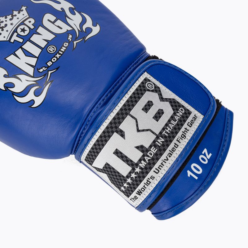 Bokso pirštinės Top King Muay Thai Ultimate Air blue 6