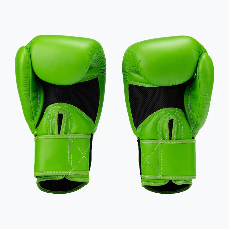 Top King Muay Thai Ultimate Air žalios bokso pirštinės TKBGAV-GN 3