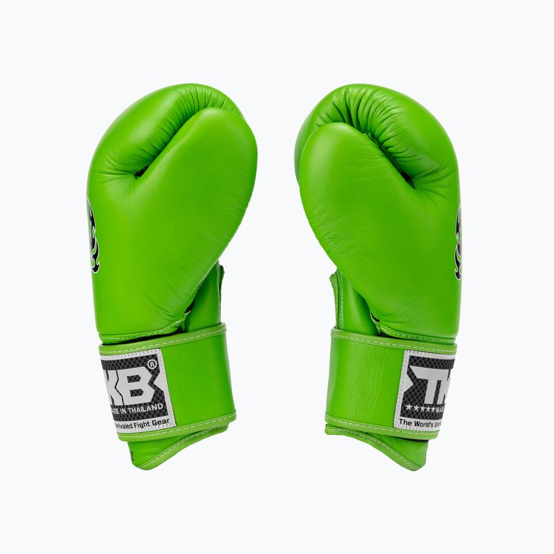 Top King Muay Thai Ultimate Air žalios bokso pirštinės TKBGAV-GN 4