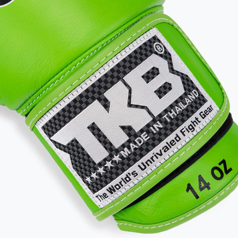 Top King Muay Thai Ultimate Air žalios bokso pirštinės TKBGAV-GN 5