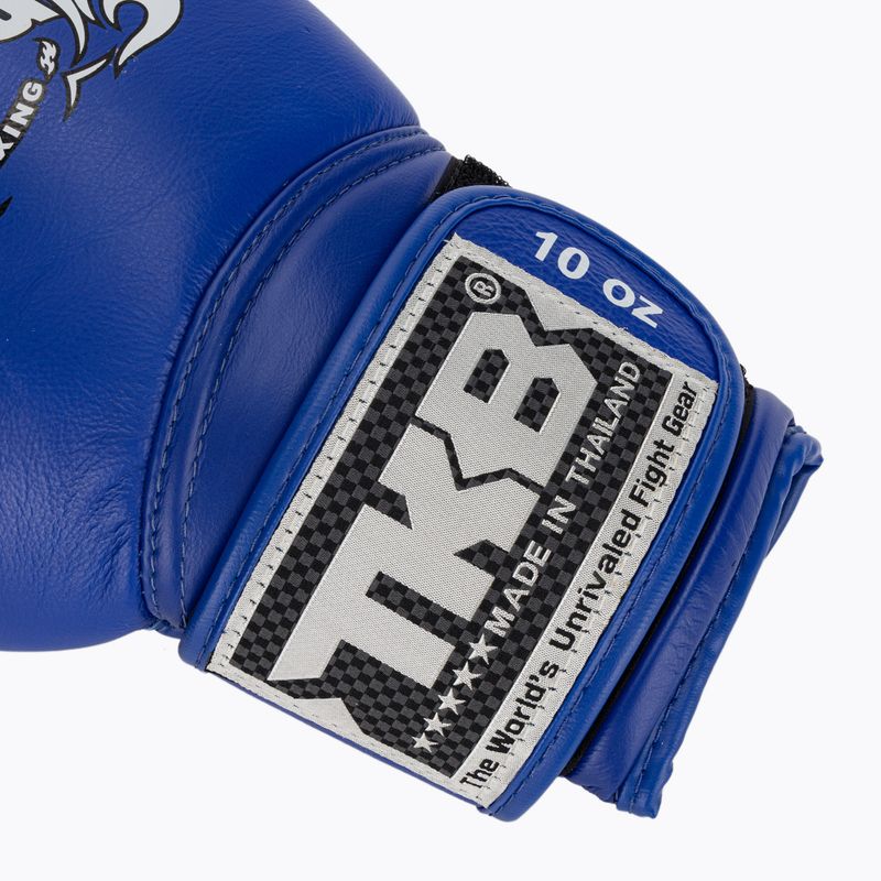 Bokso pirštinės Top King Muay Thai Super blue 6