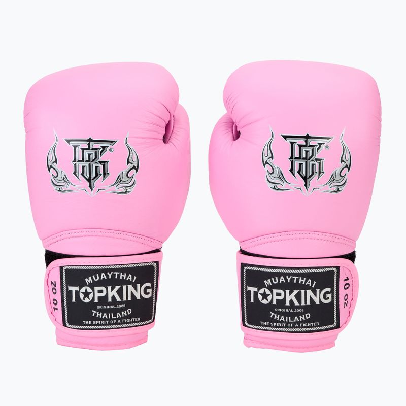 Top King Muay Thai Super Air rožinės bokso pirštinės TKBGSA-PK