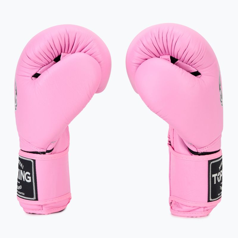 Top King Muay Thai Super Air rožinės bokso pirštinės TKBGSA-PK 4