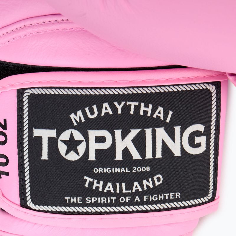 Top King Muay Thai Super Air rožinės bokso pirštinės TKBGSA-PK 5