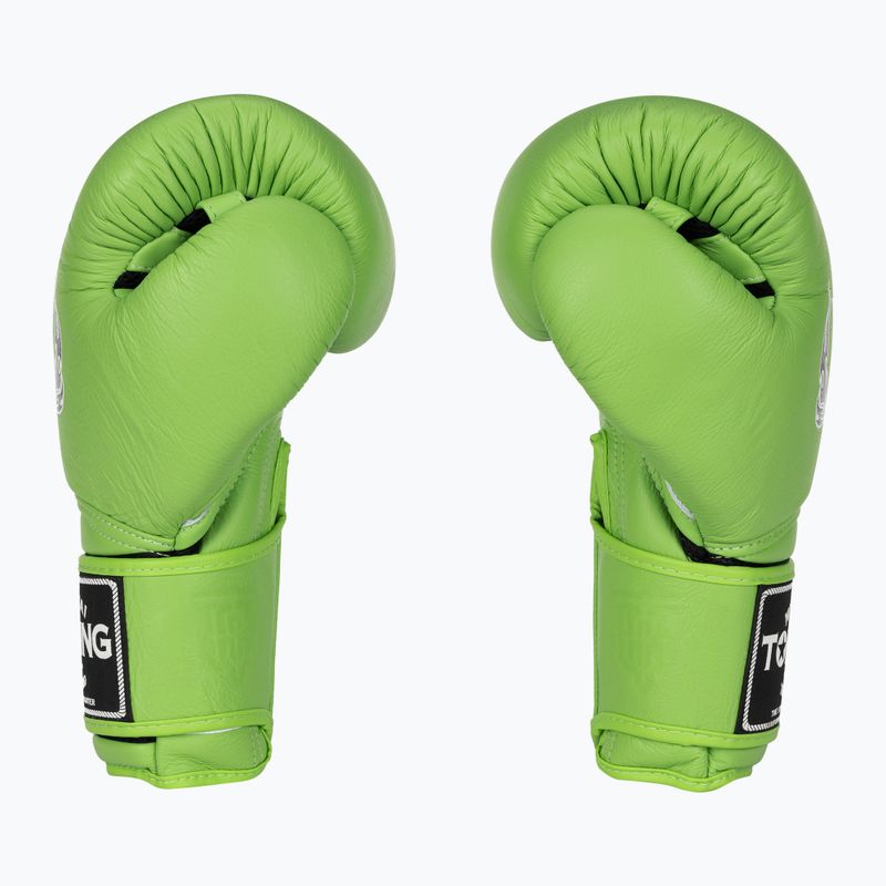 Bokso pirštinės Top King Muay Thai Super Air green 3