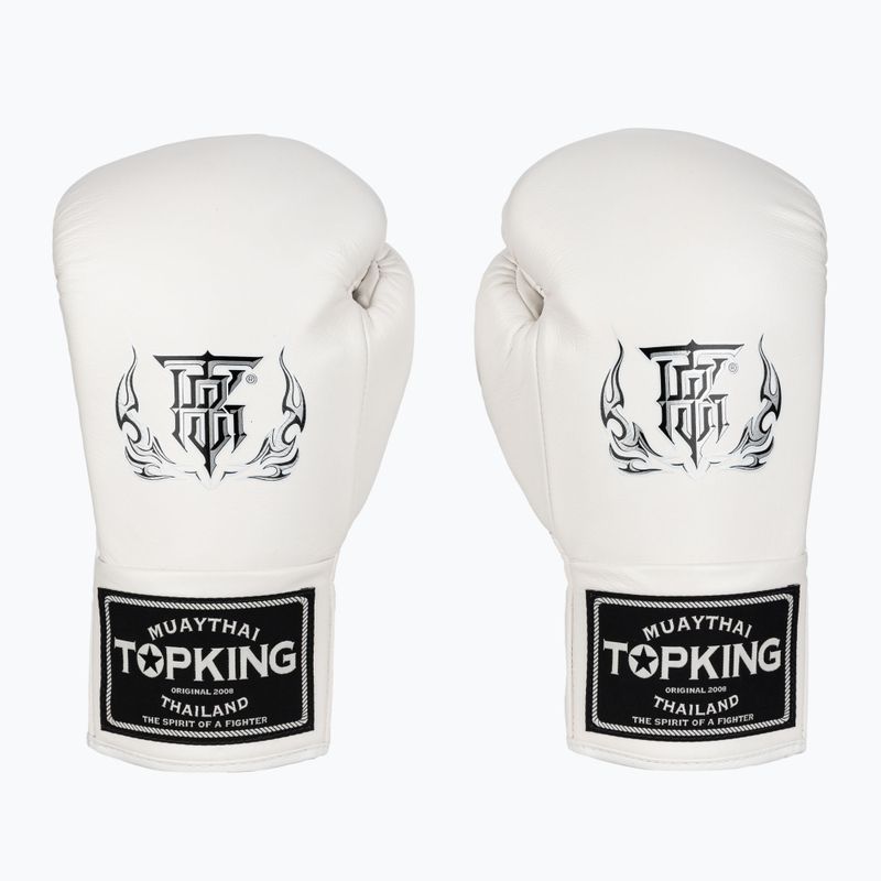 Bokso pirštinės Top King Boxing Competition white