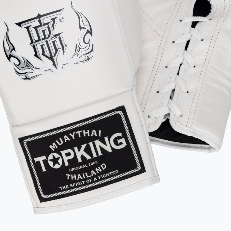 Bokso pirštinės Top King Boxing Competition white 4