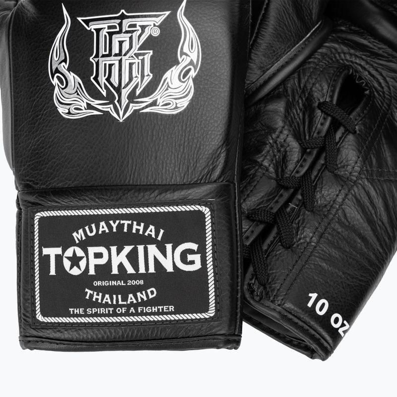 Bokso pirštinės Top King Boxing Competition black 4