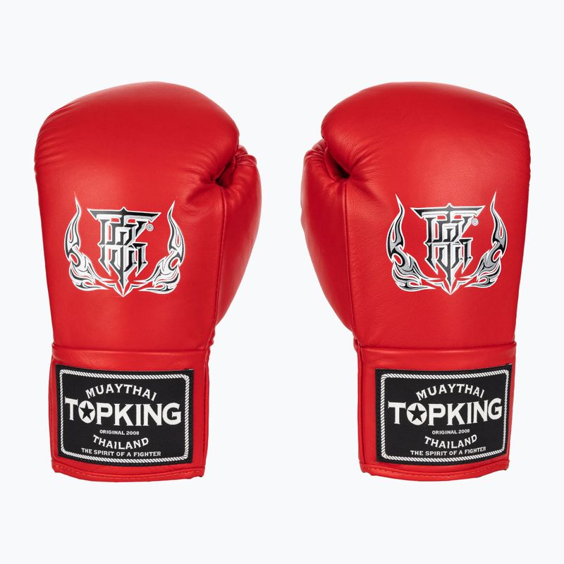 Bokso pirštinės Top King Boxing Competition red