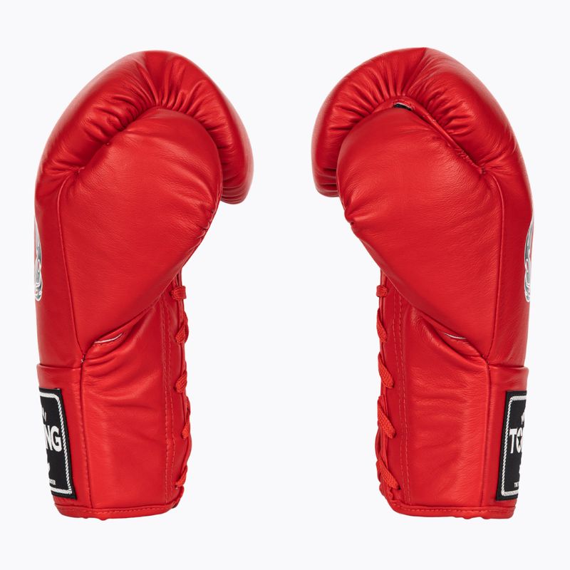 Bokso pirštinės Top King Boxing Competition red 3
