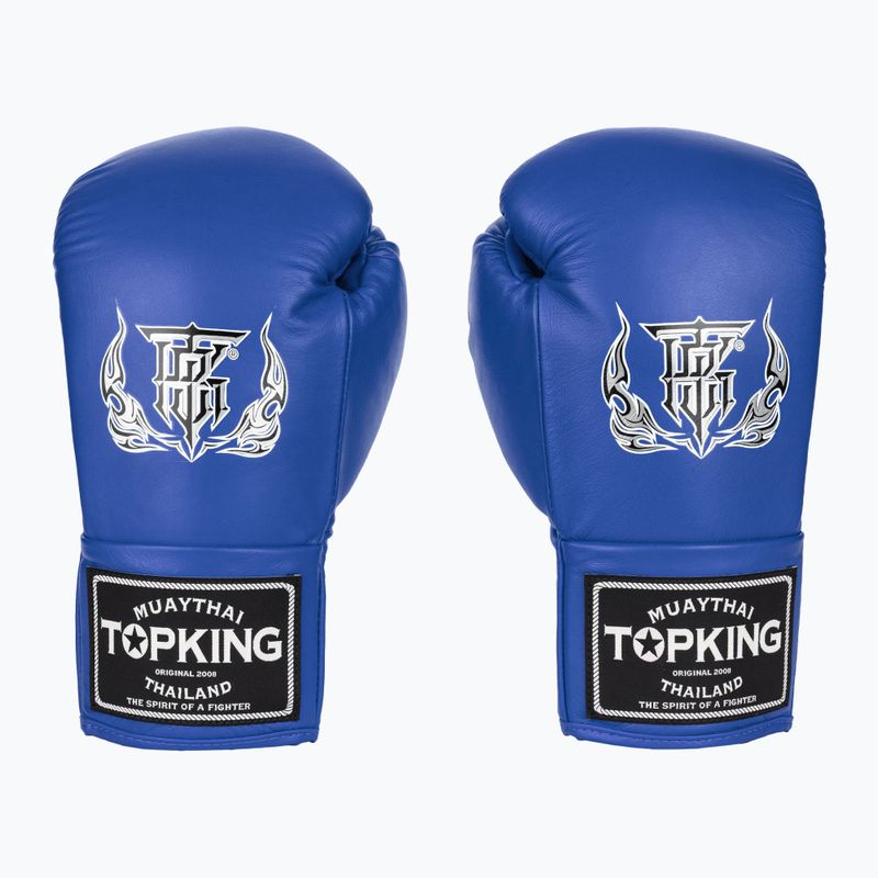 Bokso pirštinės Top King Boxing Competition blue