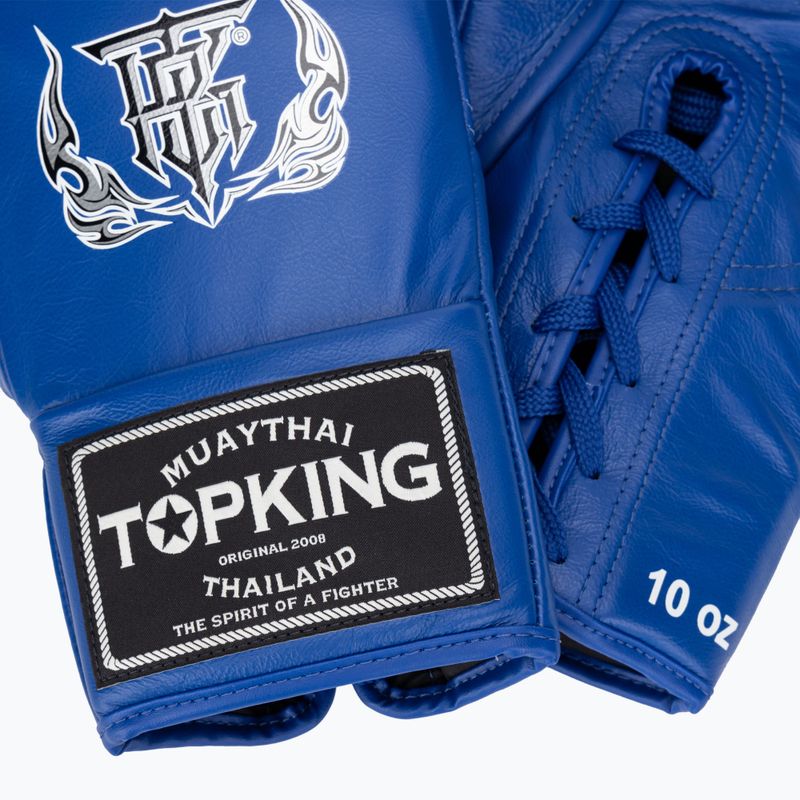 Bokso pirštinės Top King Boxing Competition blue 4