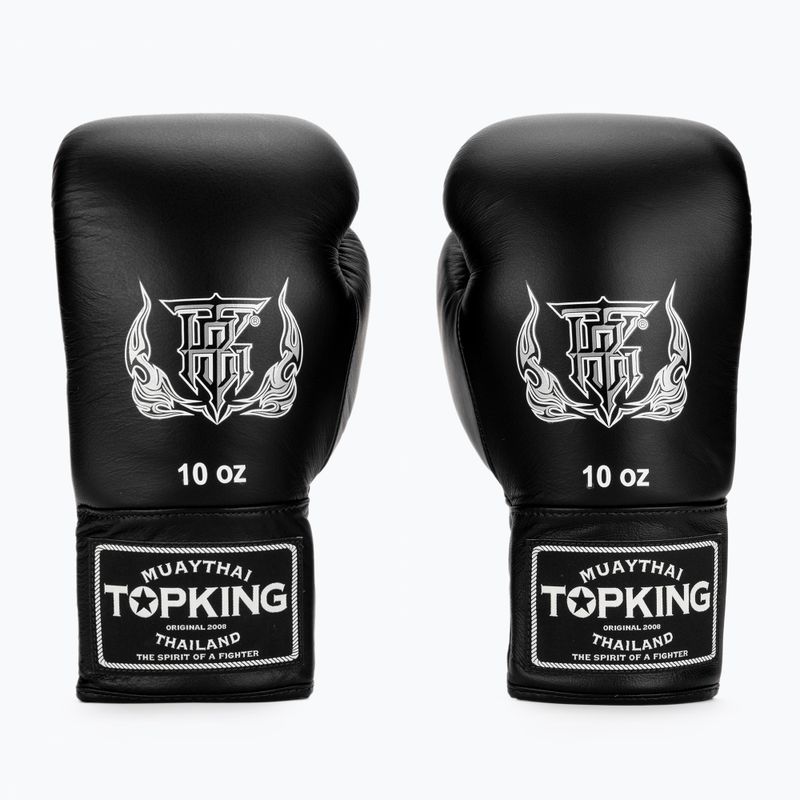 Bokso pirštinės Top King Muay Thai Pro black