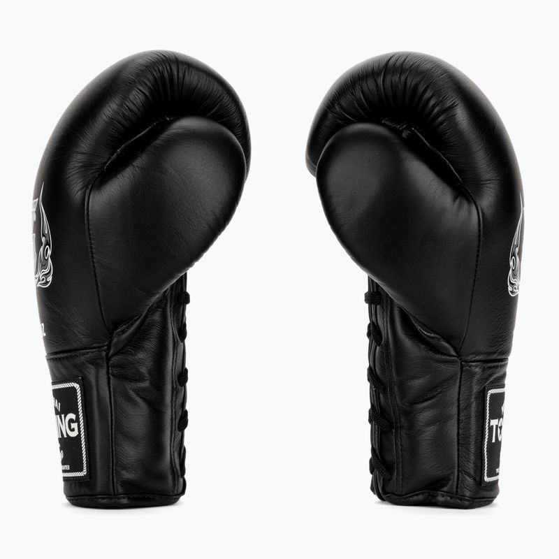 Bokso pirštinės Top King Muay Thai Pro black 3