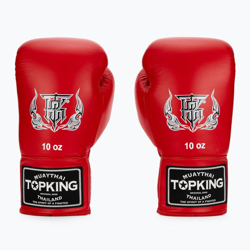 Bokso pirštinės Top King Muay Thai Pro red