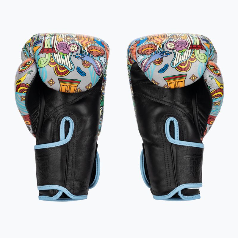 Bokso pirštinės Top King Boxing Culture black/blue 3