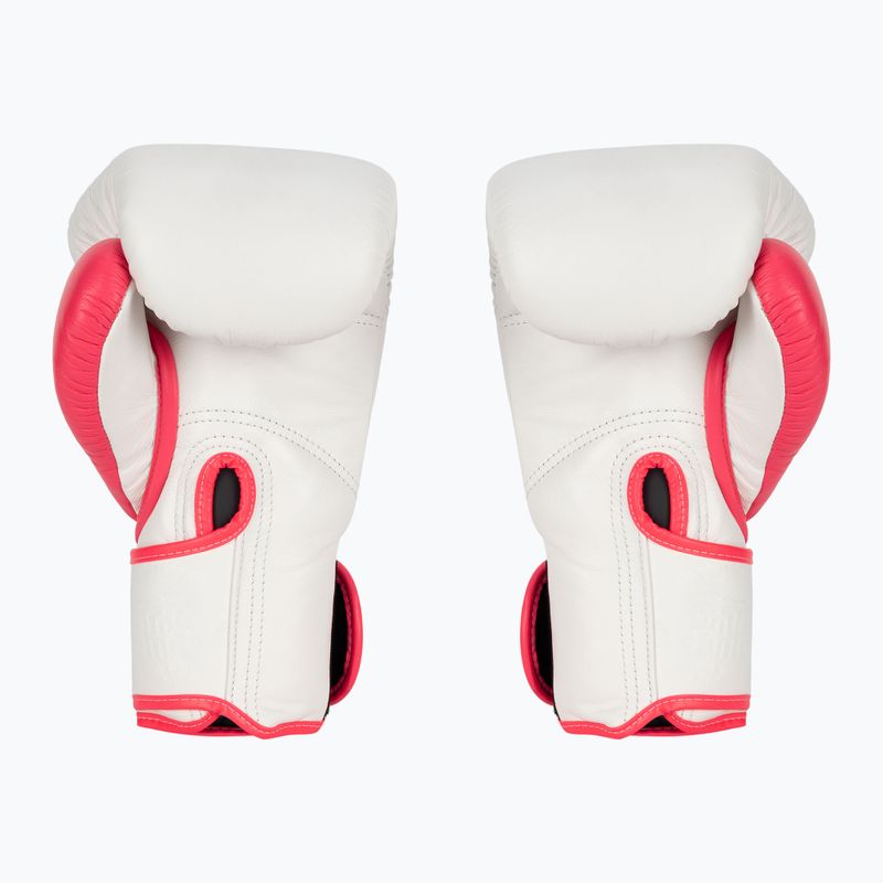 Bokso pirštinės Top King Boxing Reborn white/pink 2