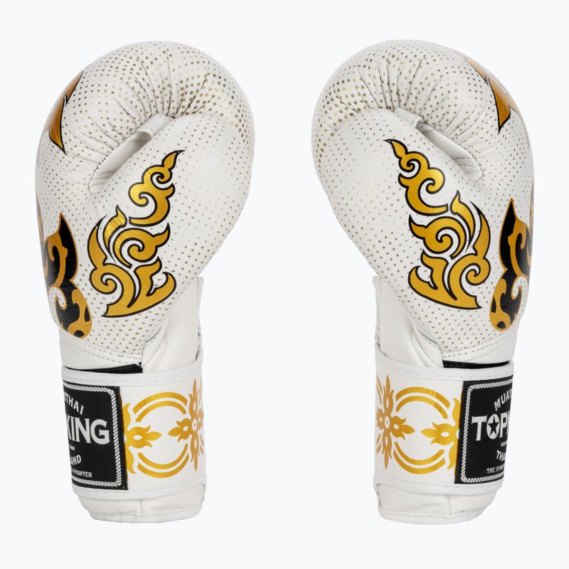 Bokso pirštinės Top King Boxing Kanok white 3
