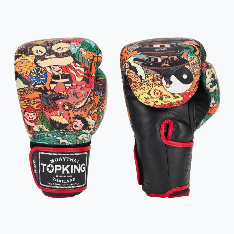 Bokso pirštinės Top King Boxing Culture black