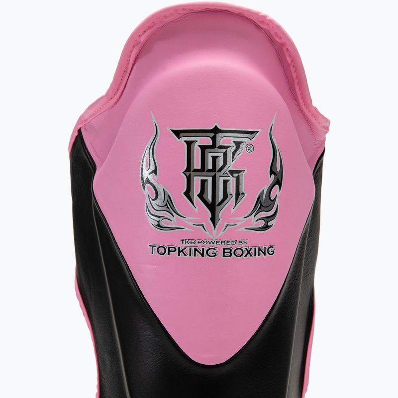 Blauzdų ir pėdų apsaugos Top King Shin Guards Blend black/pink 3