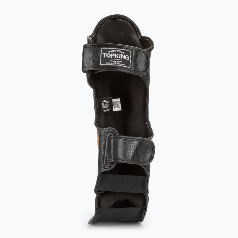 Blauzdų ir pėdų apsaugos Top King Empower black/silver 4