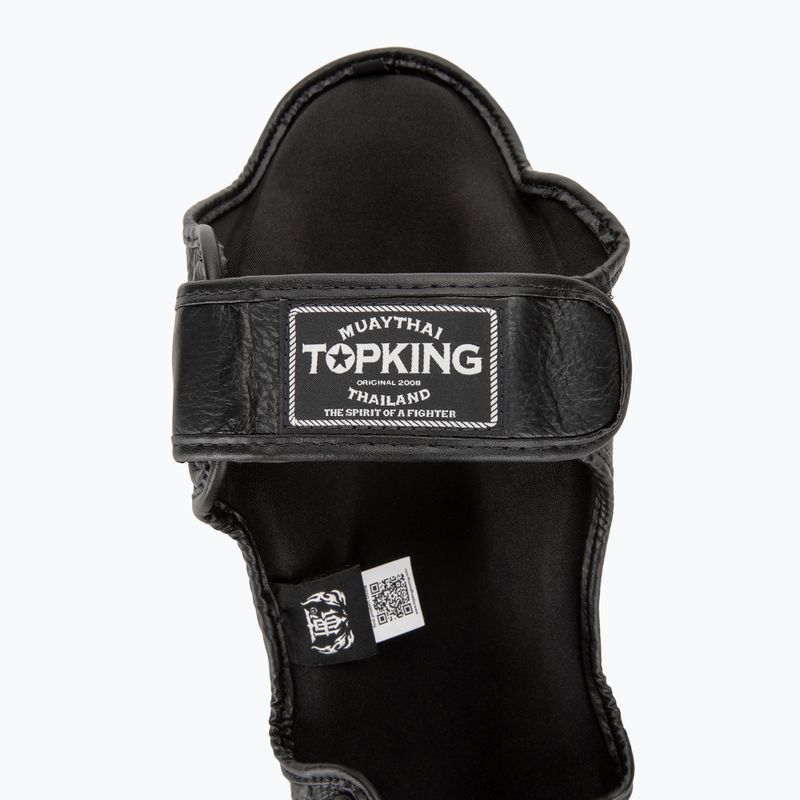 Blauzdų ir pėdų apsaugos Top King Empower black/silver 6