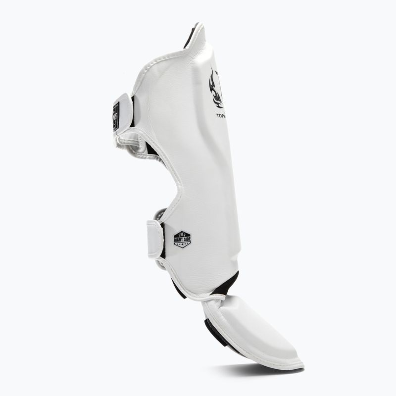 Blauzdų ir pėdų apsaugos Top King Pro Semi Leather white 2