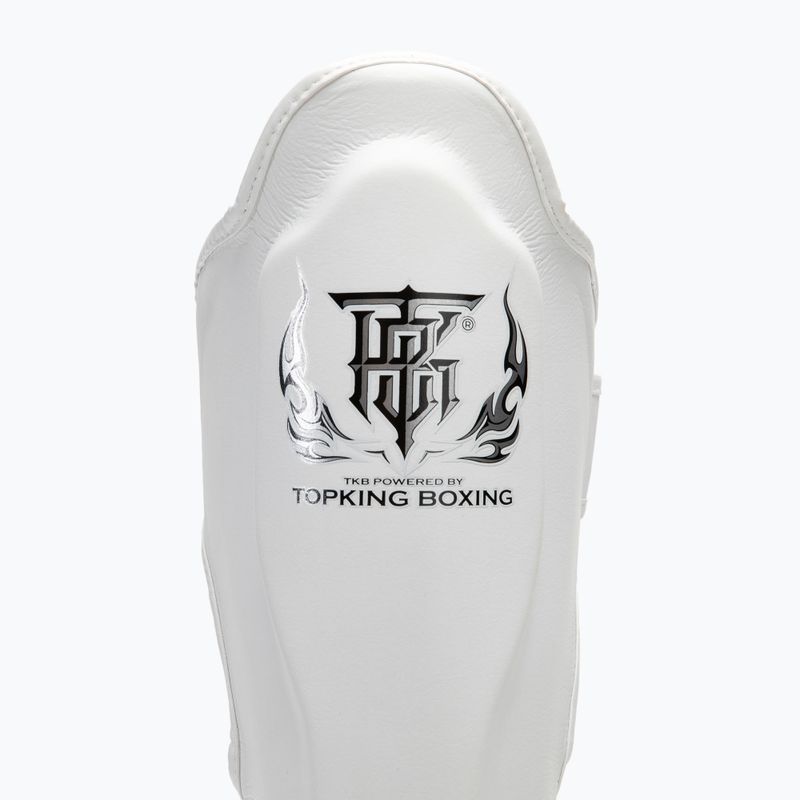 Blauzdų ir pėdų apsaugos Top King Pro Semi Leather white 3
