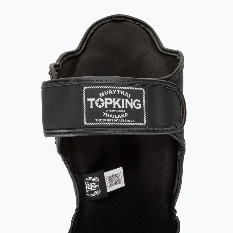 Blauzdų ir pėdų apsaugos Top King Pro Semi Leather black 6