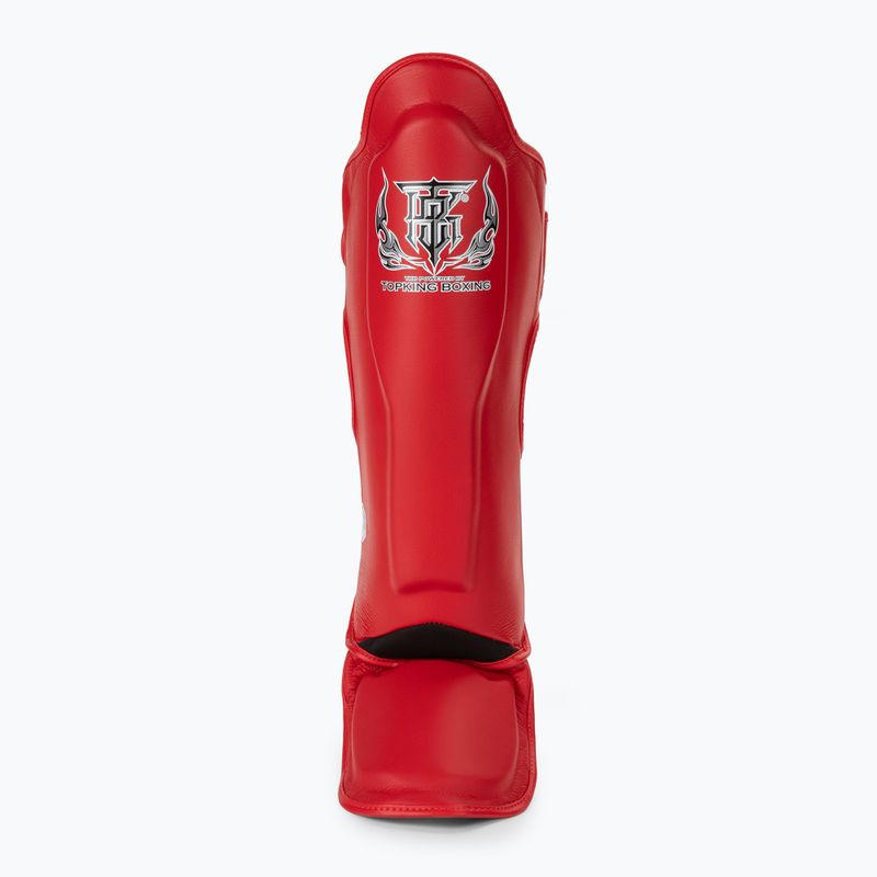 Blauzdų ir pėdų apsaugos Top King Pro Semi Leather red 3