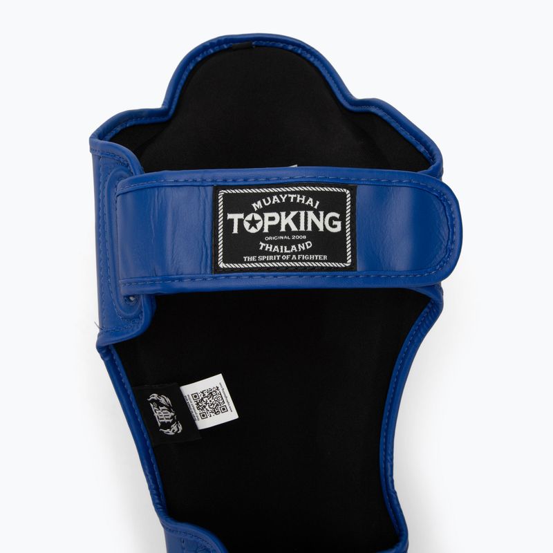 Blauzdų ir pėdų apsaugos Top King Pro Semi Leather blue 4