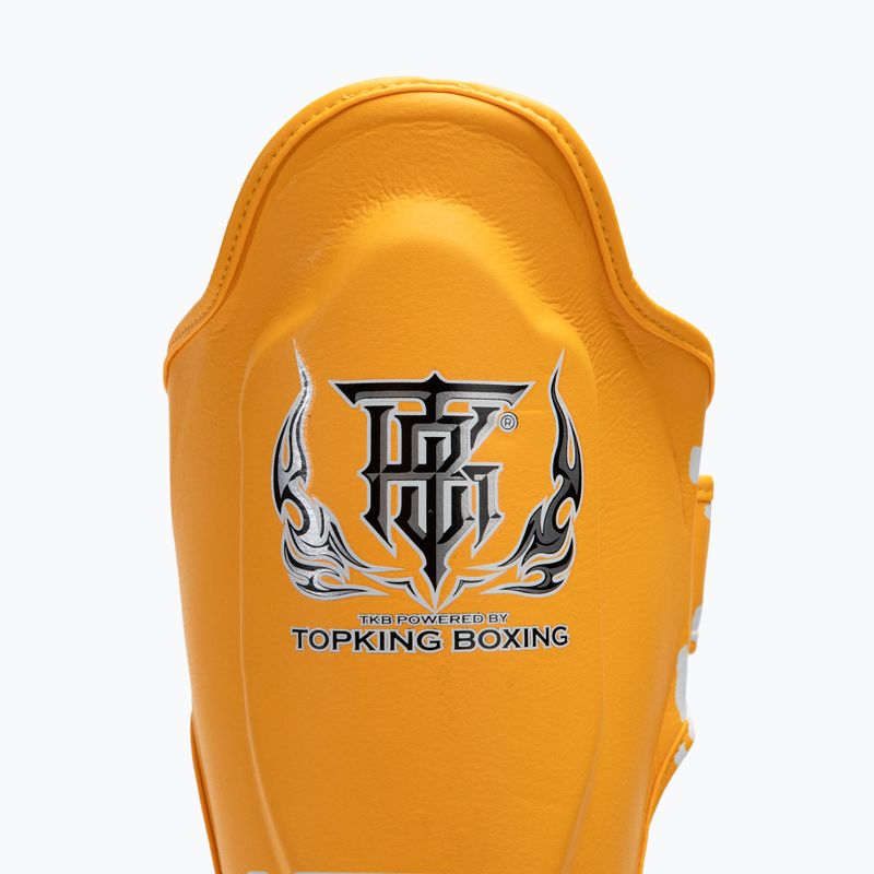Blauzdų ir pėdų apsaugos Top King Pro Semi Leather yellow 3