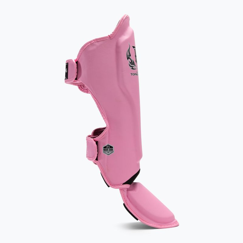 Blauzdų ir pėdų apsaugos Top King Pro Semi Leather pink 2