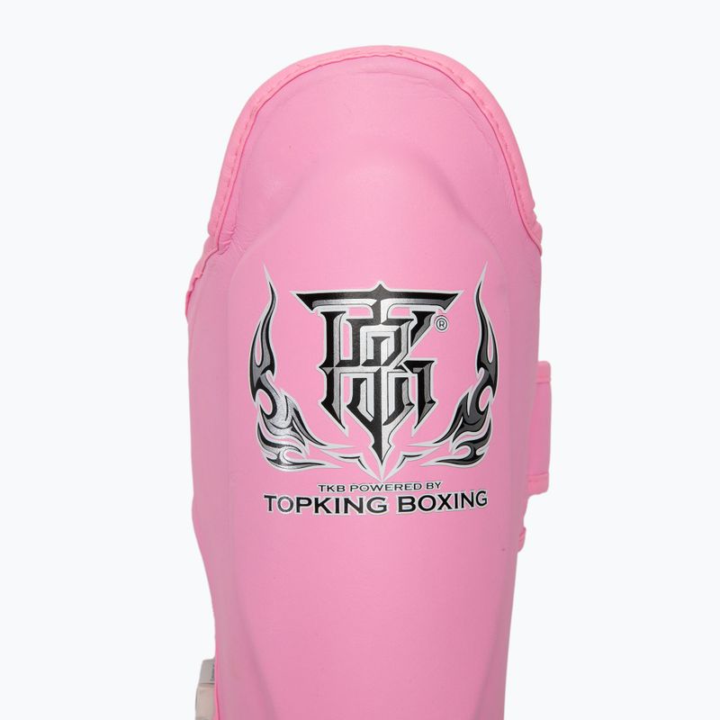 Blauzdų ir pėdų apsaugos Top King Pro Semi Leather pink 3
