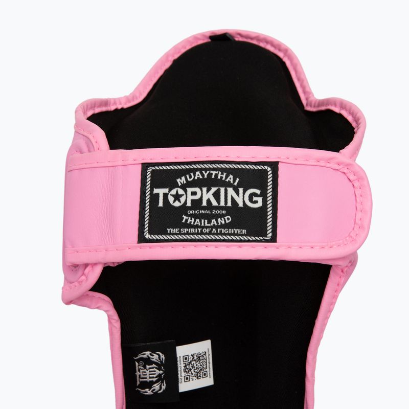 Blauzdų ir pėdų apsaugos Top King Pro Semi Leather pink 4