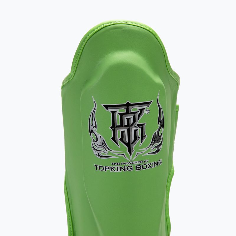 Blauzdų ir pėdų apsaugos Top King Pro Semi Leather green 3