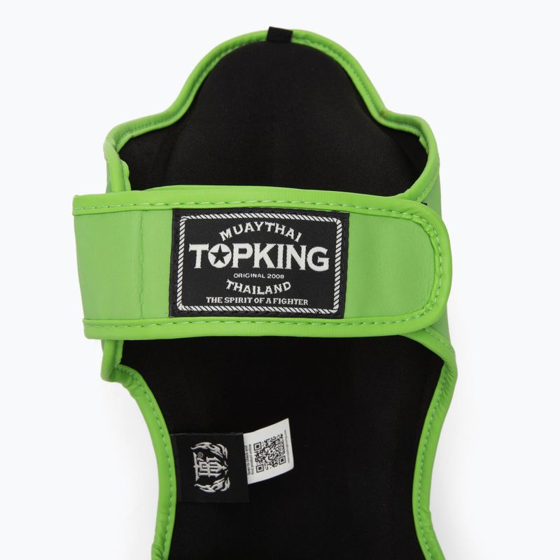 Blauzdų ir pėdų apsaugos Top King Pro Semi Leather green 4