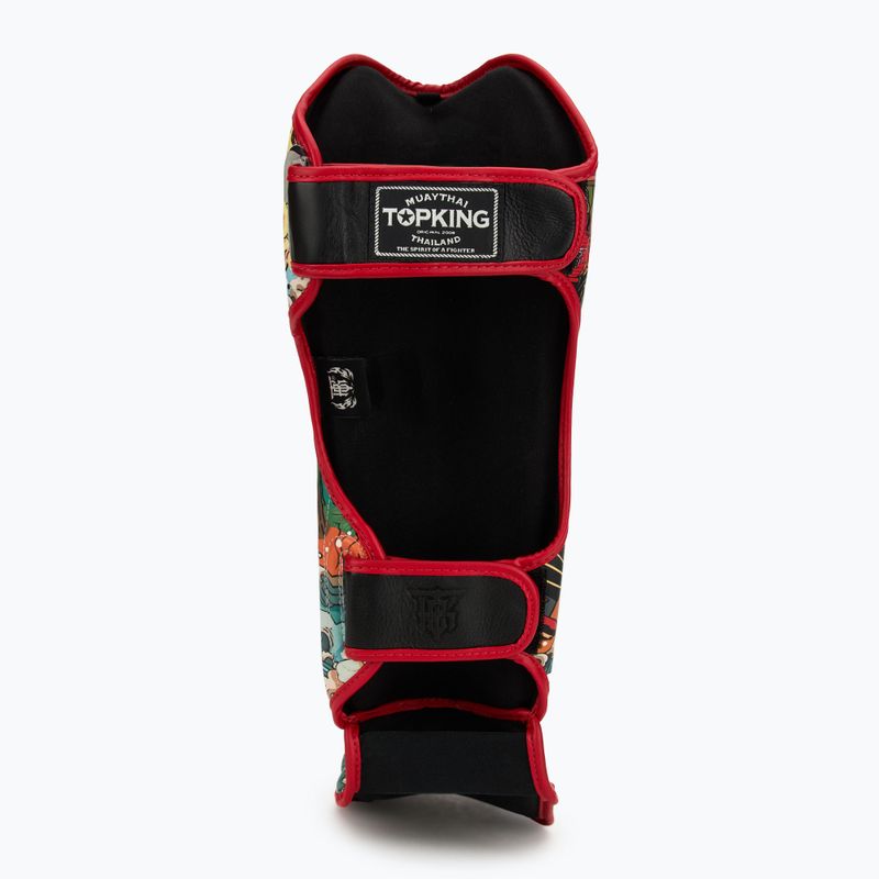 Blauzdų ir pėdų apsaugos Top King Shin Guards Happiness Chinese black 5
