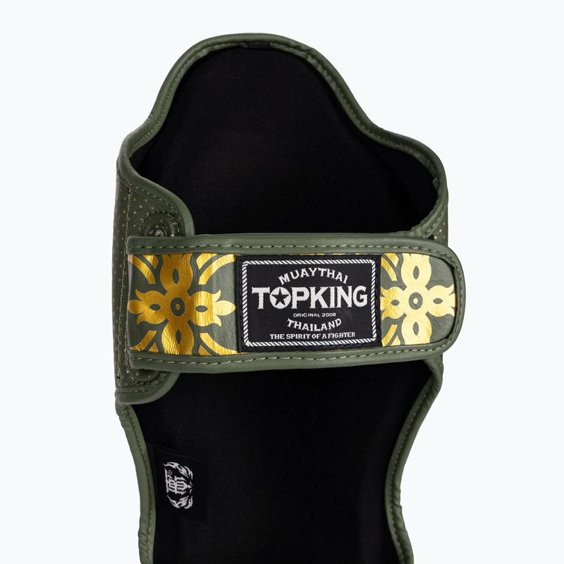 Blauzdų ir pėdų apsaugos Top King Kanok khaki 7
