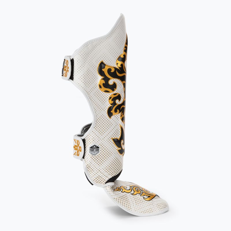 Blauzdų ir pėdų apsaugos Top King Kanok white 2
