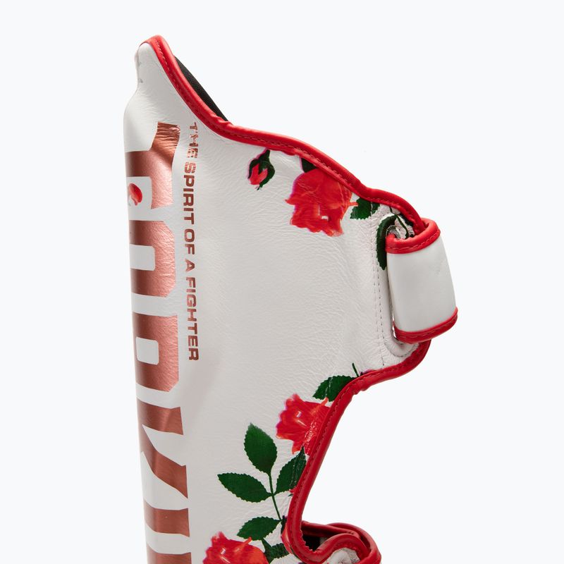 Blauzdų ir pėdų apsaugos Top King Rose white 3