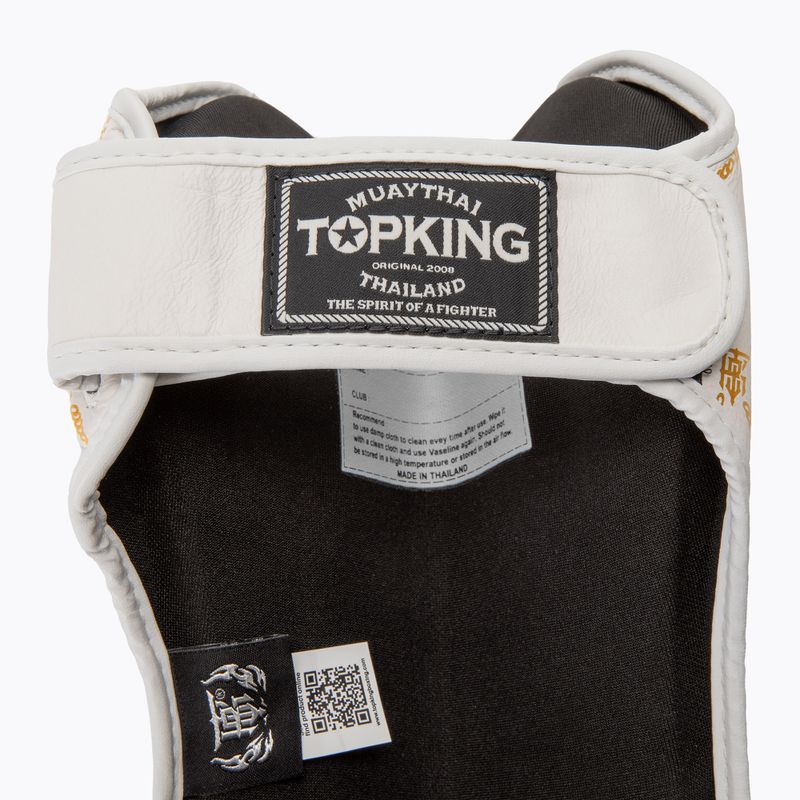Blauzdų ir pėdų apsaugos Top King Chain white/gold 6